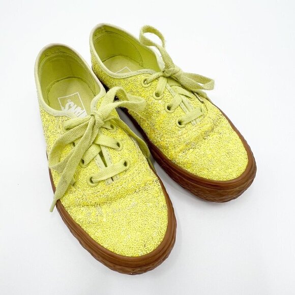 Vans Yellow Ice Cream Glitter Sneakers - Picture 1 of 9